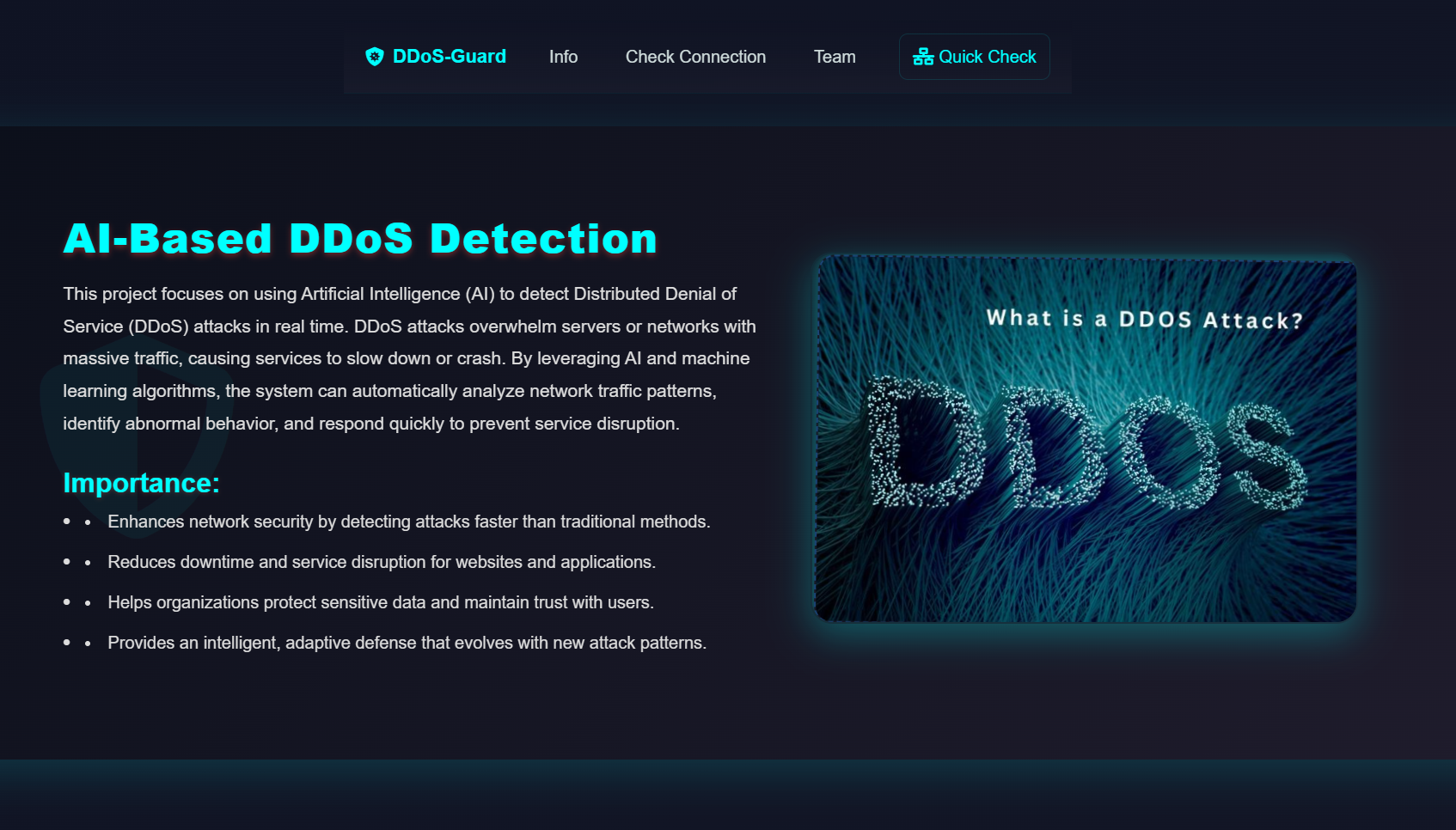 DDoS Attack Detection
